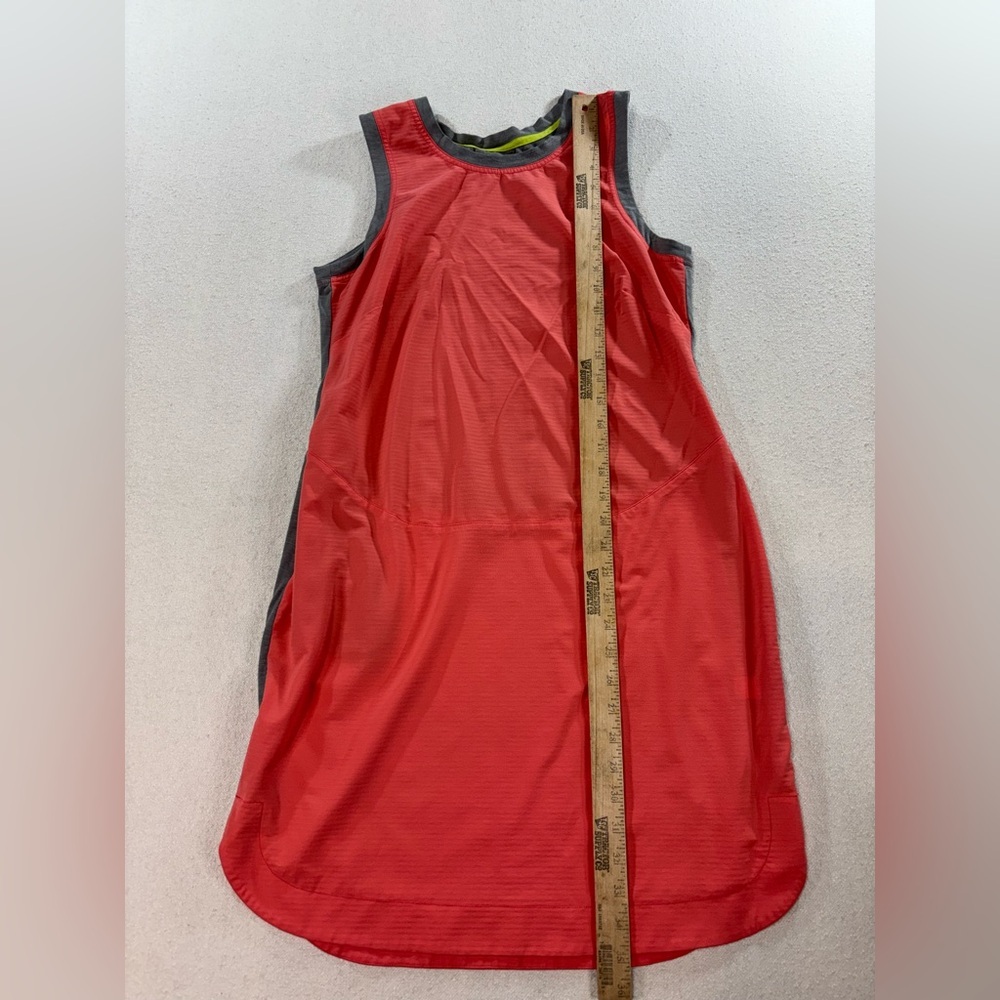 Title Nine Athletic Dress Womens Medium Coral Gray Sleeveless Athleisure Sporty - Picture 3 of 8
